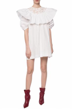 Lace-trimmed dress, zdjęcie 2 Lace-trimmed dress od N21